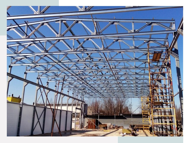 Строительство цехов в Осинники от 615 руб. под ключ