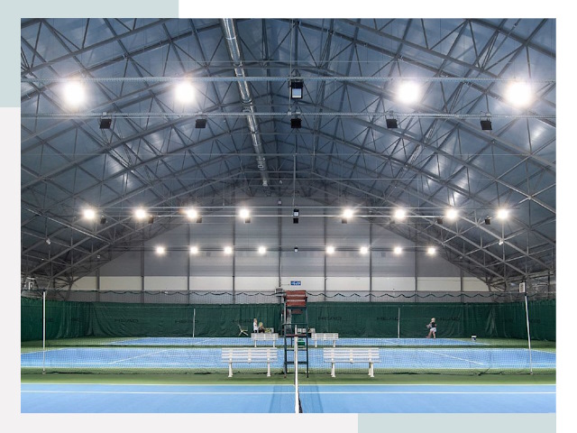 Строительство теннисных кортов в Осинники от 615 руб.