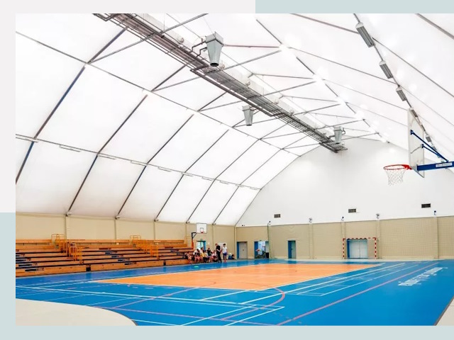 Строительство спортивных залов в Осинниках