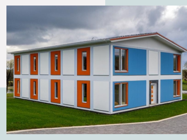 Модульные общежития в Осинники от 615 руб. за м2