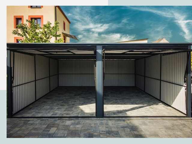 Гаражи из металлоконструкций от 615 руб. в Осинники