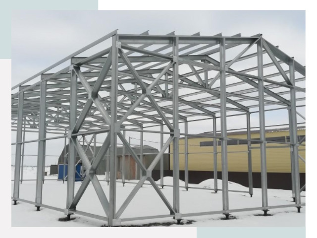 Каркасные ангары в Осинниках