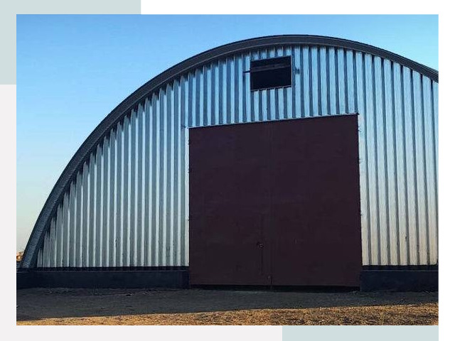 Бескаркасные ангары в Осинниках