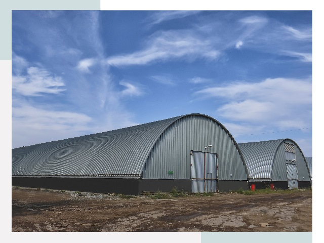 Сборные ангары в Осинниках