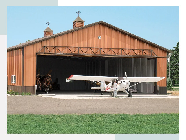 Ангары для самолетов в Осинниках