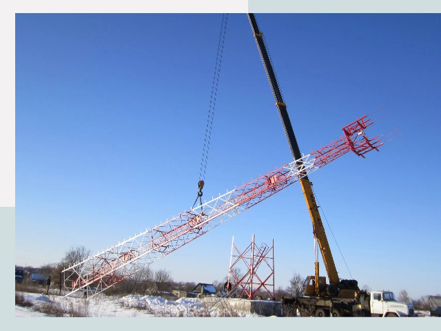 Строительство башен связи в Осинниках от 615 руб.