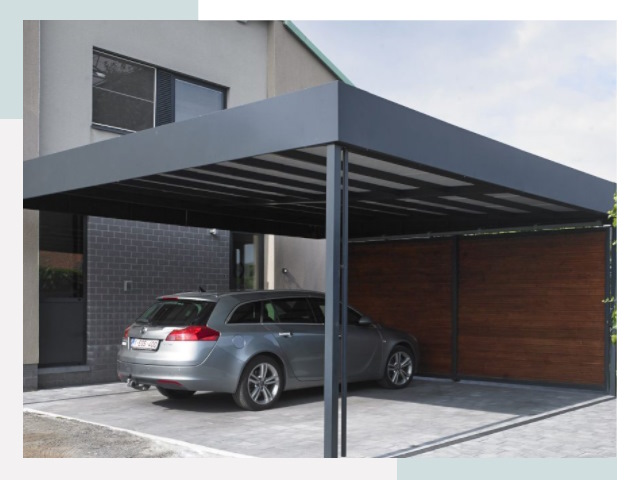 Металлические навесы в Осинниках