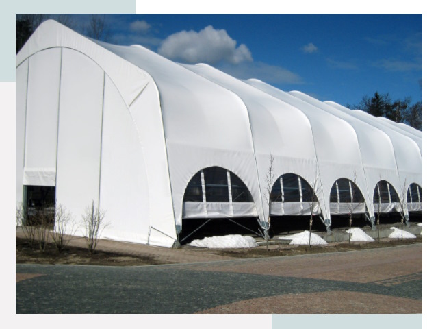 Каркасно-тентовые сооружения в Осинниках