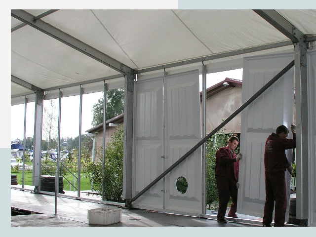 Быстро сборные шатры в Осинники от 615 руб. за м²