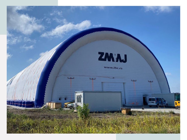 Брендирование ангаров в Осинниках