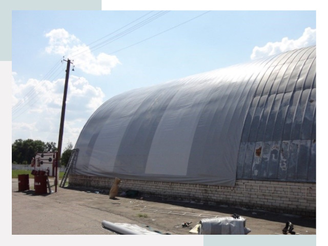 Ремонт ангаров в Осинниках