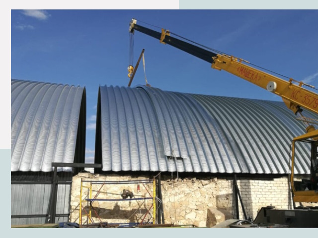 Реконструкция ангаров в Осинниках от 615 руб.