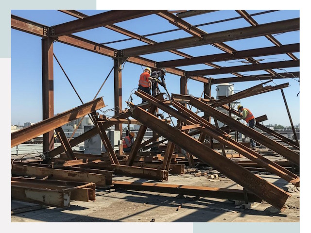 Демонтаж металлоконструкций в Осинниках от 615 руб.